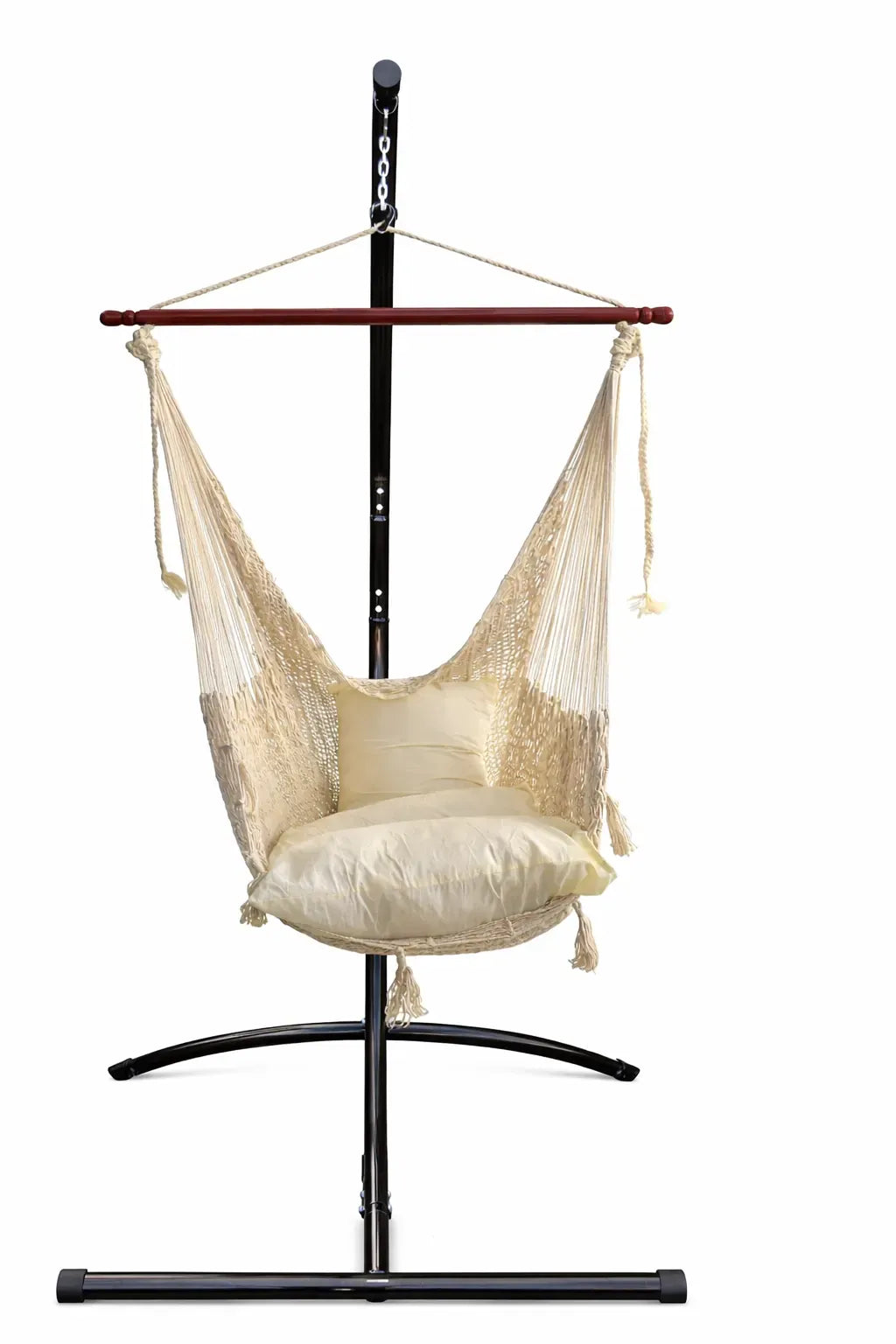 Hammock Universe Canada Mayan Hammock Chair with Universal Chair Stand natural-organic 794604045924 MCDN+75217-2