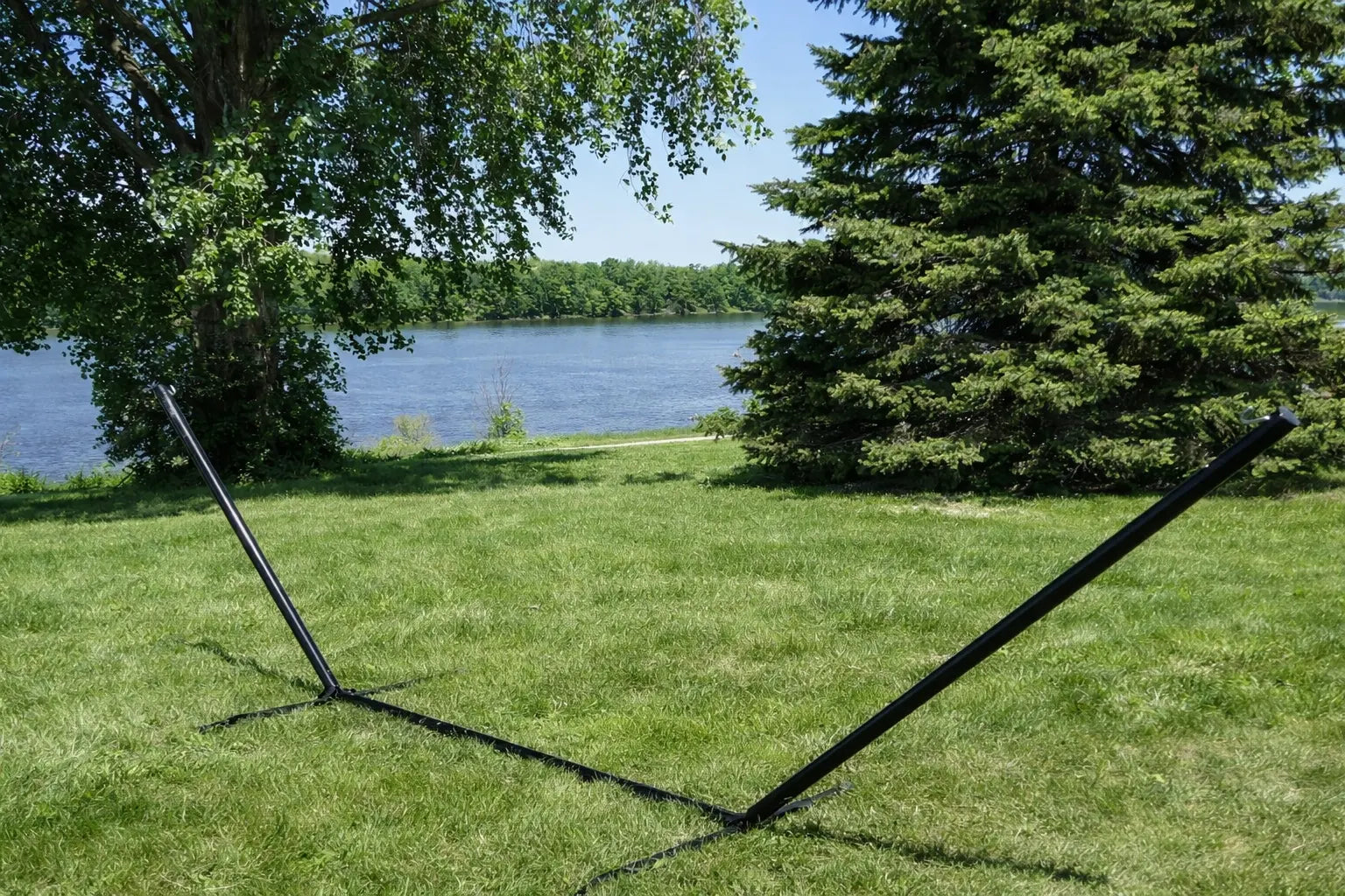 Hammock Universe Canada 3-Beam Hammock Stand - 15 ft. black 794604045375 15TBSB