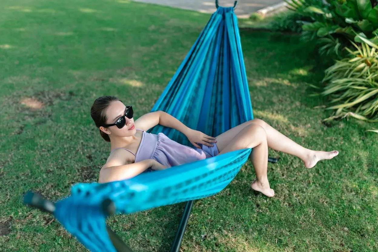 Hammock Universe Canada Premium Brazilian Style Double Hammock with Universal Stand 20190+75121