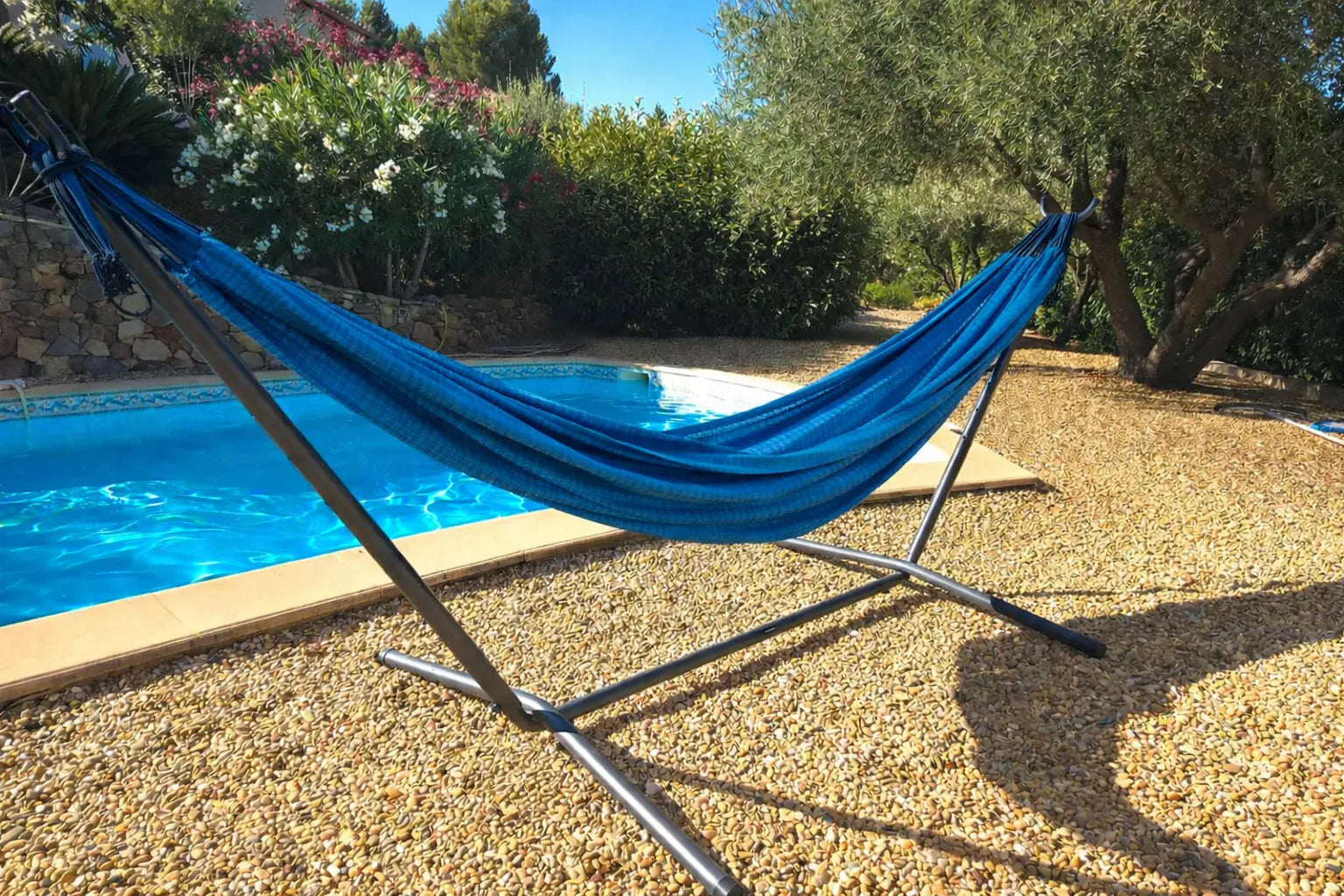 Hammock Universe Canada Premium Brazilian Style Double Hammock with Universal Stand cabo 794604045504 20190+75121