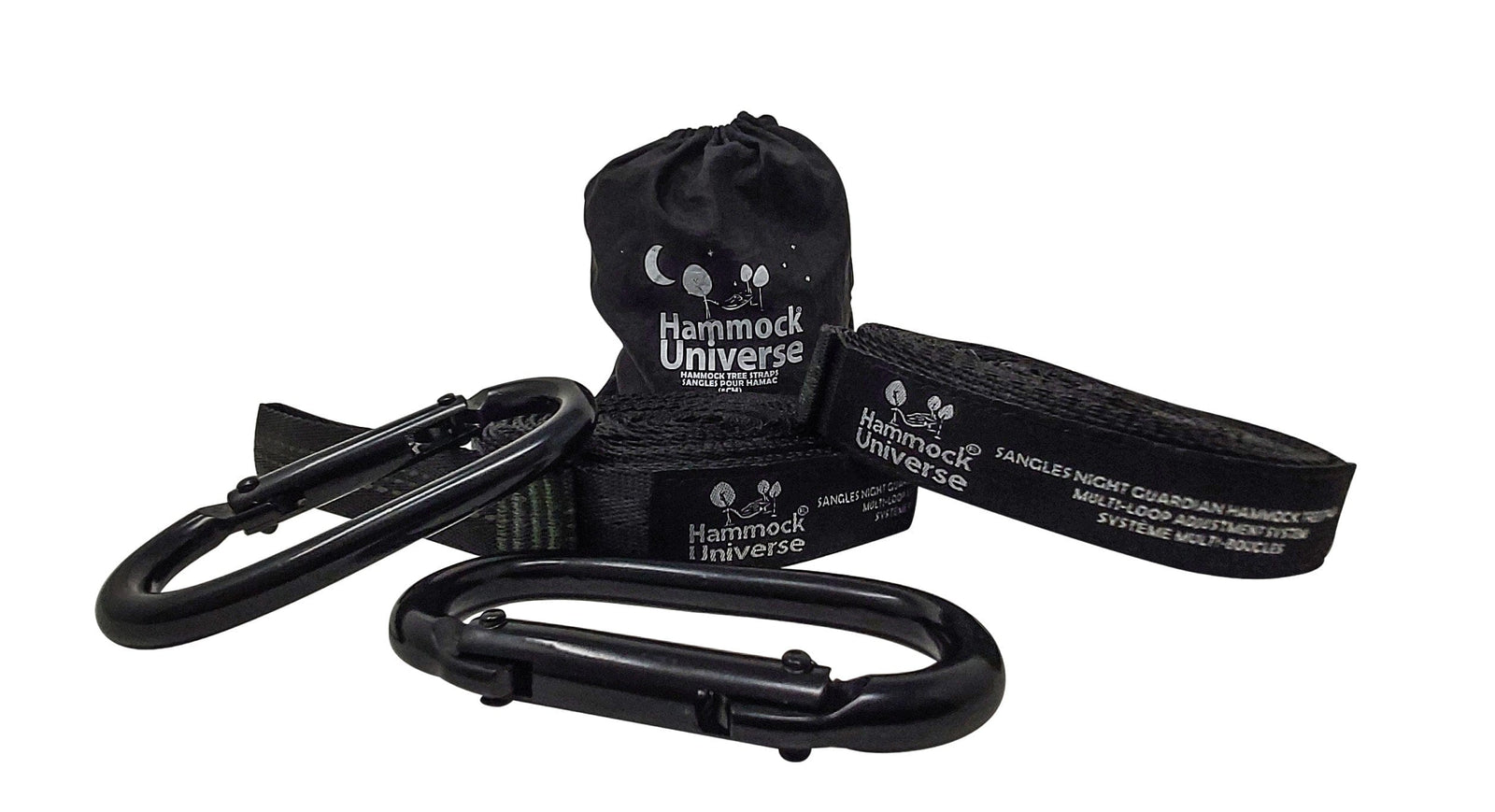 Hammock Universe Canada Hammock Tree Straps - 21 Multi-Loop Adjustment System black-green / ca 794604045313 KONGTS