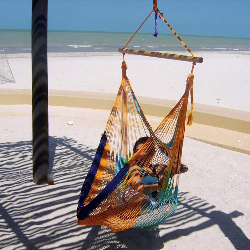 Hammock Universe Canada Deluxe Mayan Hammock Chair with Universal Chair Stand MCDH+75217-2