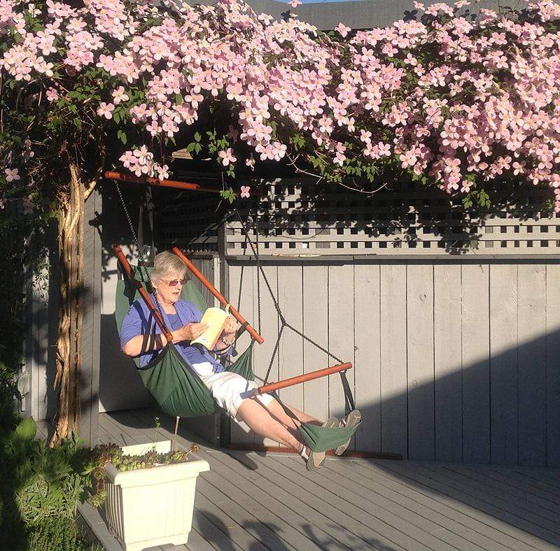 Hammock Universe Canada Adjustable Hanging Hammock Chair with Foot Rest