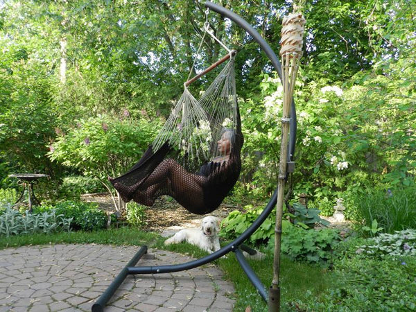 Mayan Hammock Chair with Universal Chair Stand