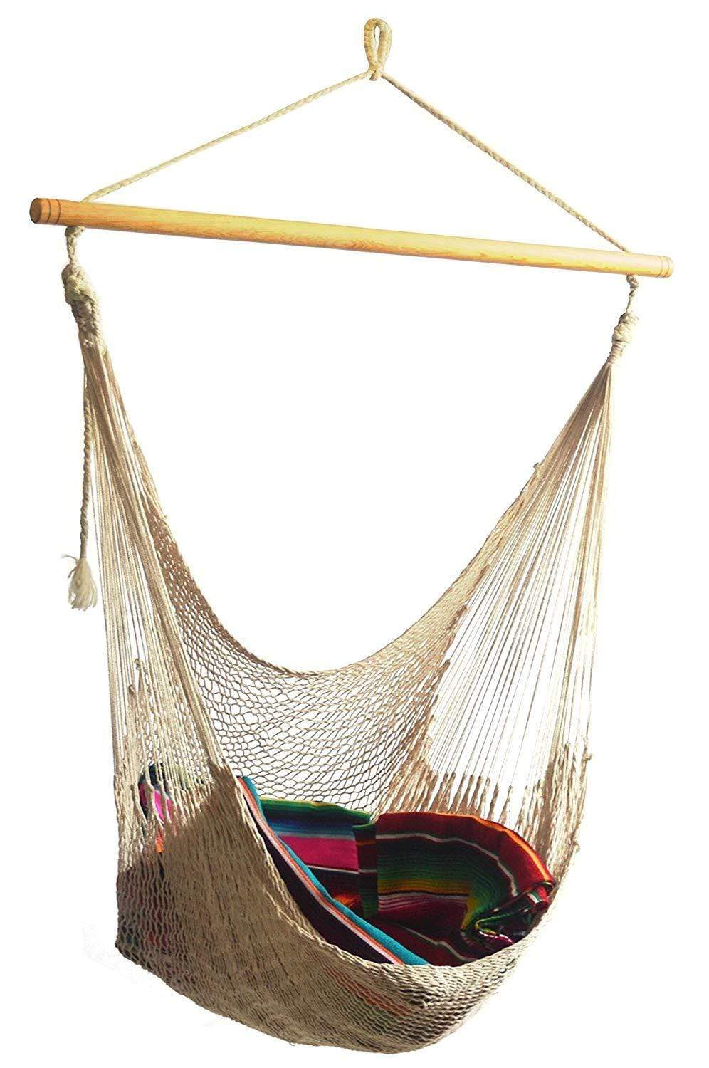 Hammock Universe Canada Mayan Hammock Chair with Universal Chair Stand natural-organic / ca 794604045924 MCDN+75217-2G