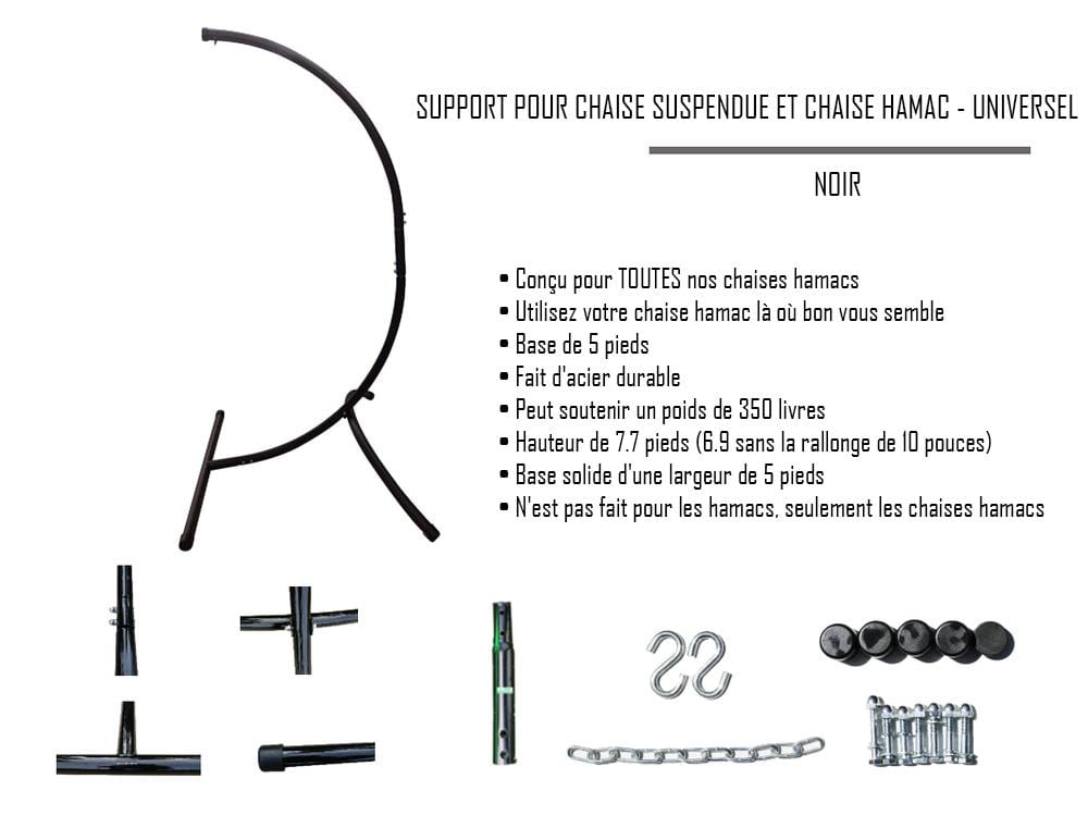 Hammock Universe Canada Colombian Hammock Chair with Universal Chair Stand COHC-1+75217-2,COHC-2+75217-2,COHC-3+75217-2,COHC-4+75217-2,COHC-5+75217-2