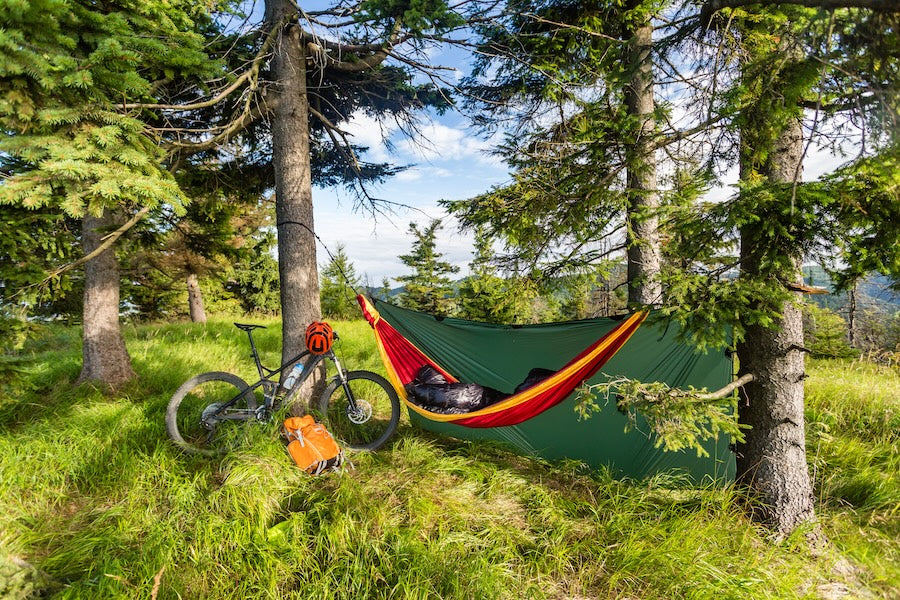 Motorcycle hammock camping sale