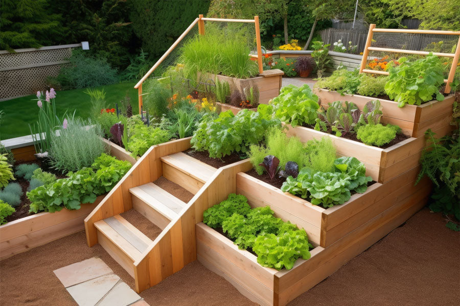 How to Build a Raised Bed CHEAP and EASY, Backyard Gardening 