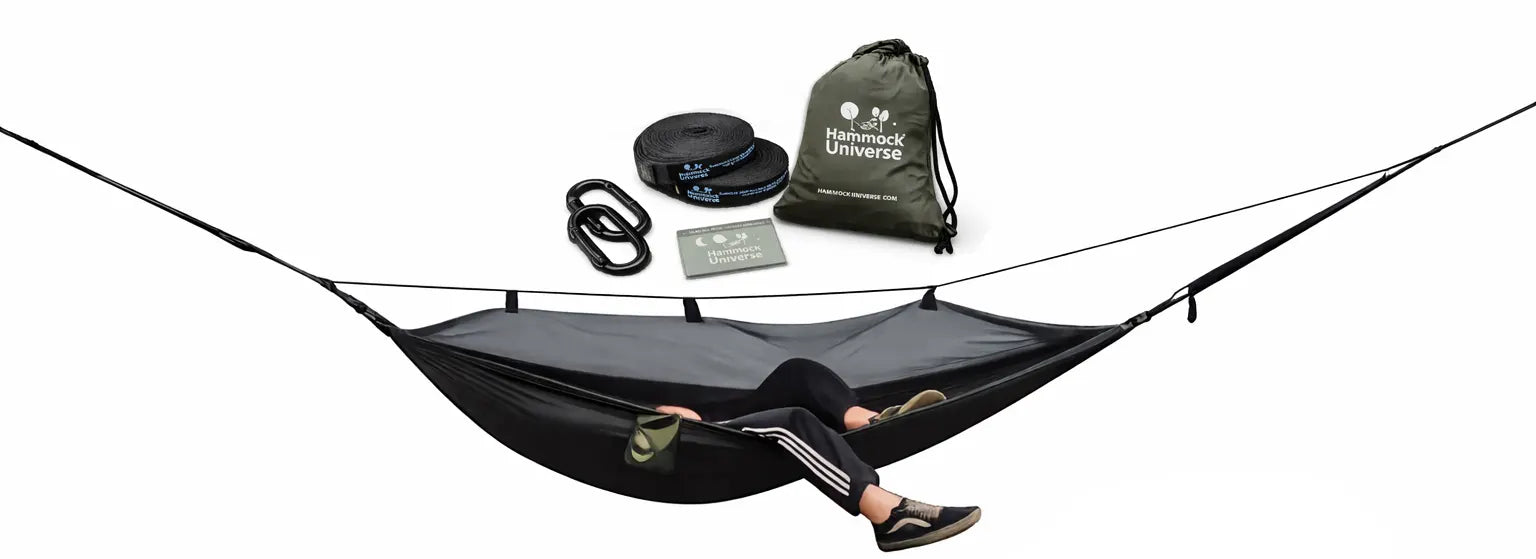 Mosquito net hammock complete kit