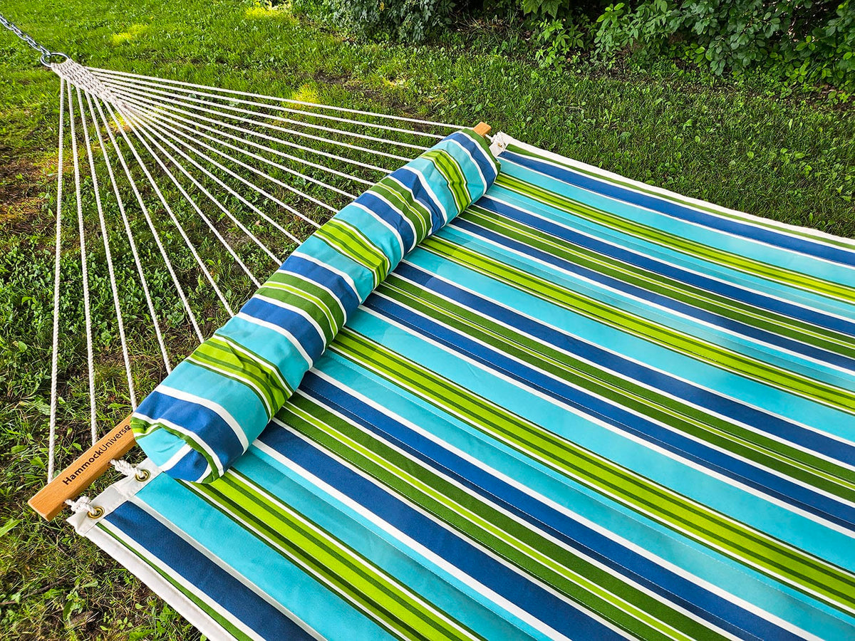 Hammock Universe Canada Quilted Hammock - Deluxe carolina / ca 794604045641 QHD-CAROLINA