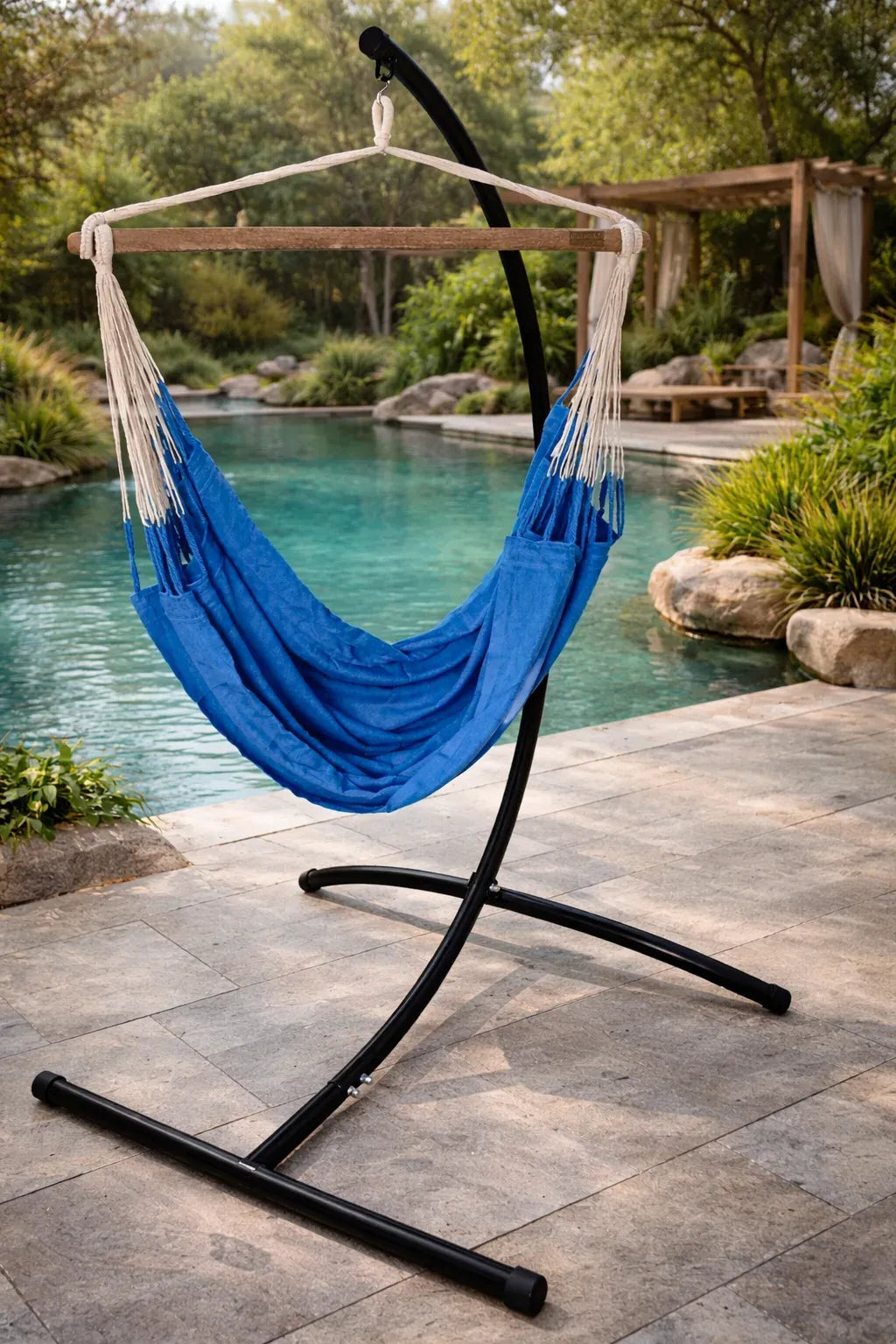 Colombian Hammock Chair with Universal Chair Stand - Hammock Universe Canada