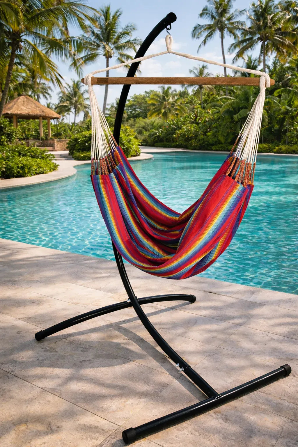 Colombian Hammock Chair with Universal Chair Stand - Hammock Universe Canada