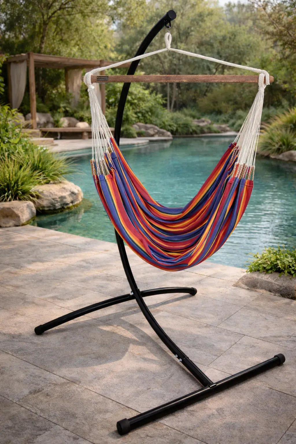 Hammock Universe Canada Colombian Hammock Chair with Universal Chair Stand COHC-4+75217-2