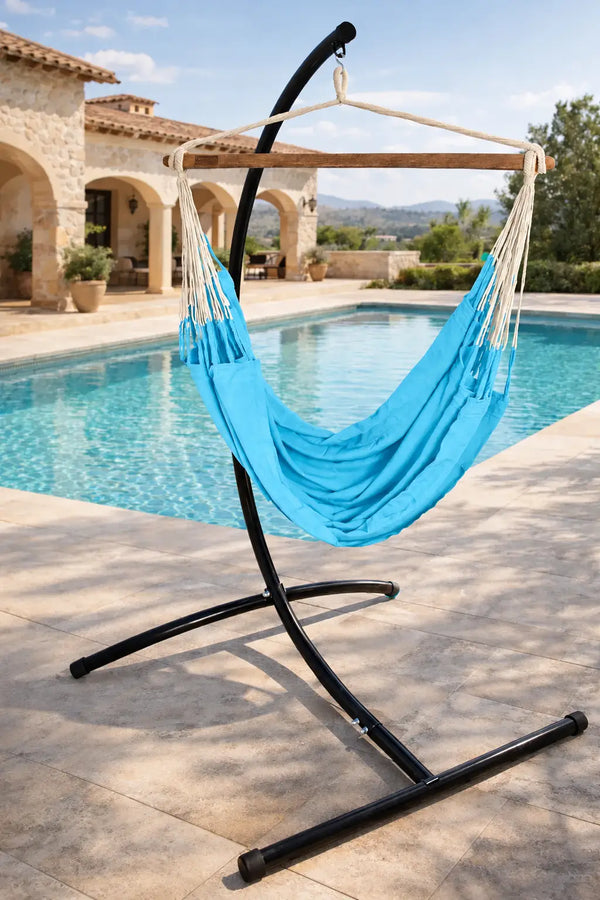 Colombian Hammock Chair with Universal Chair Stand