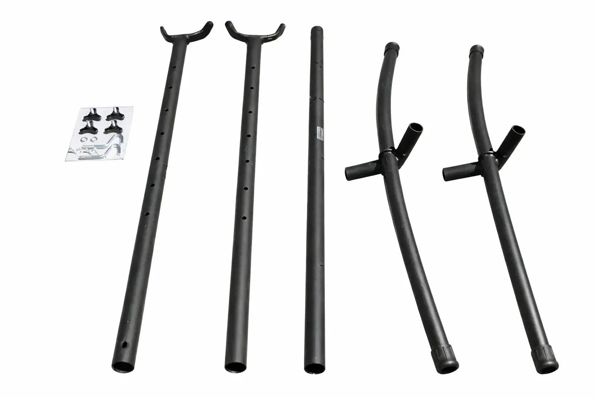 Set of black metal hooks on a white background 20188+75121,20190+75121,20191+75121,20192+75121,20193+75121