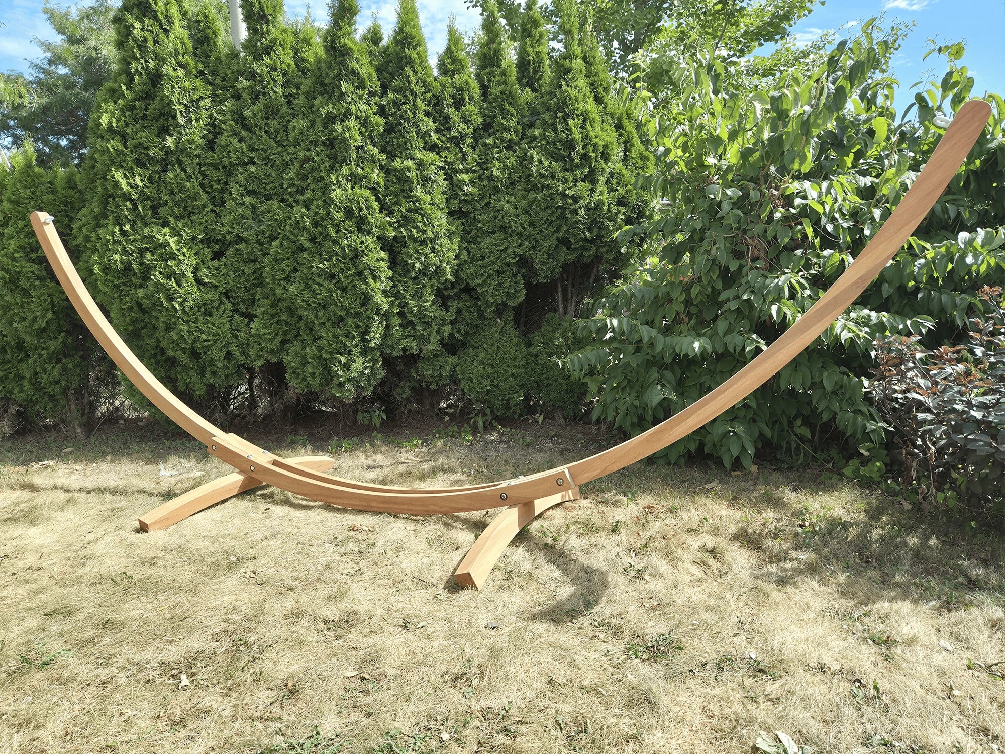 Hammock Universe Canada Eucalyptus Hammock Stand 642135811924 E-HS