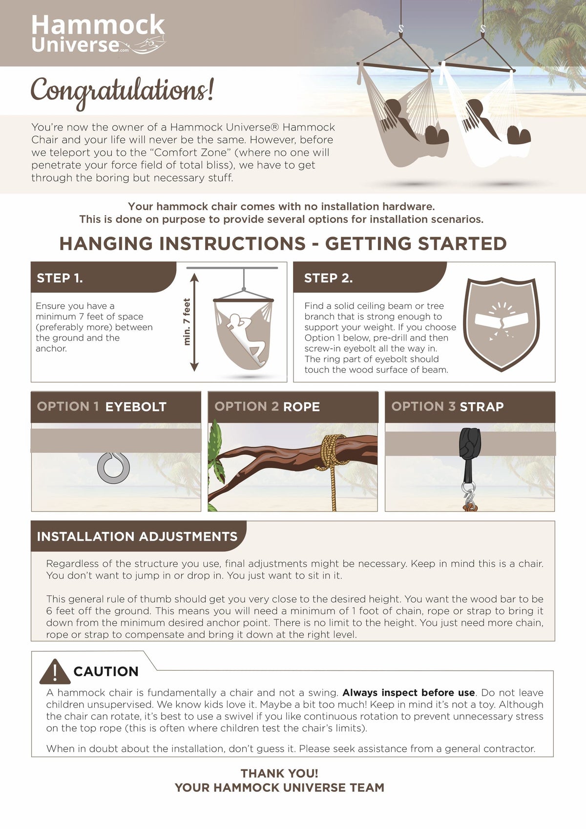 Hammock Universe Canada Mayan Hammock Chair