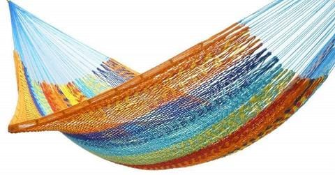 Hammock Universe Canada Premium Eucalyptus Wood Hammock Stand and XL Mayan Hammock