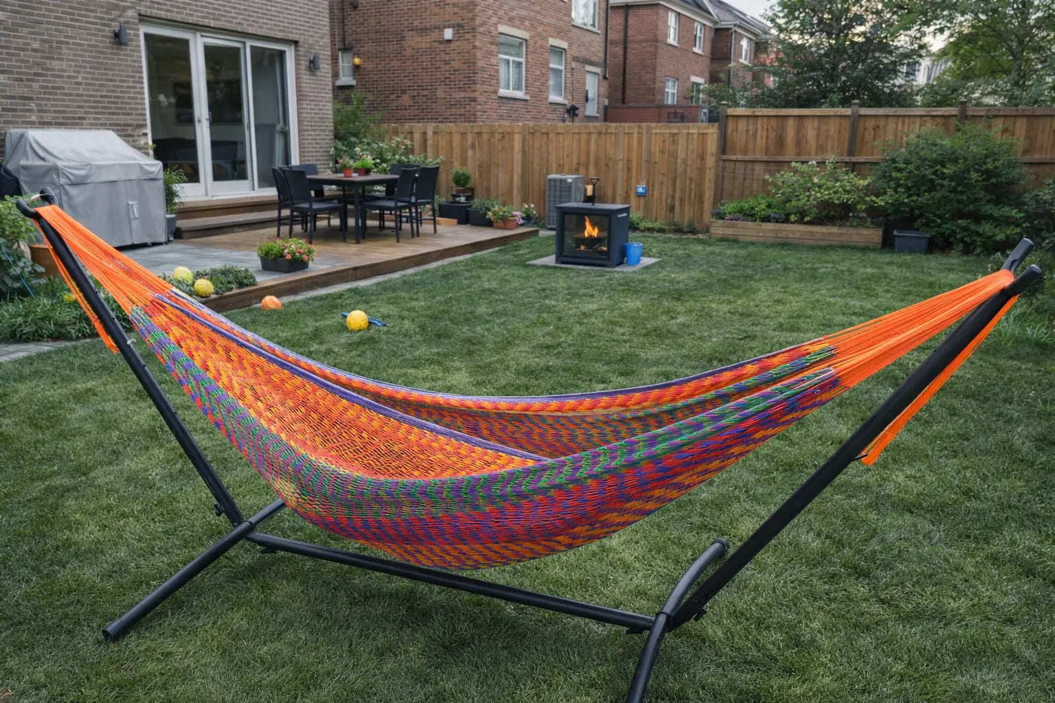 Hammock Universe Canada XL Thick Cord Mayan Hammock with Universal Stand