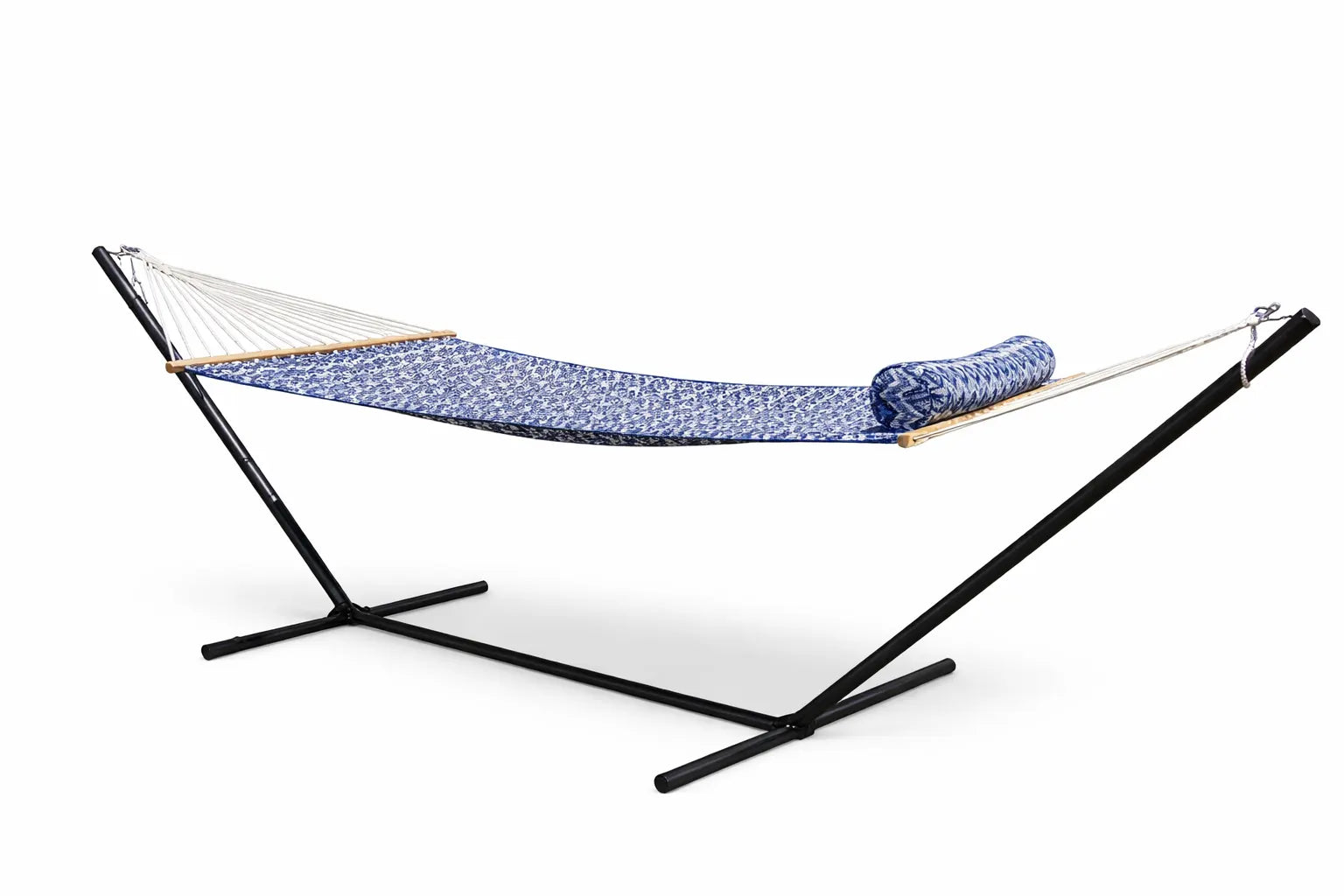 Hammock with stand on a white background  QHD-BWP+15TBSB