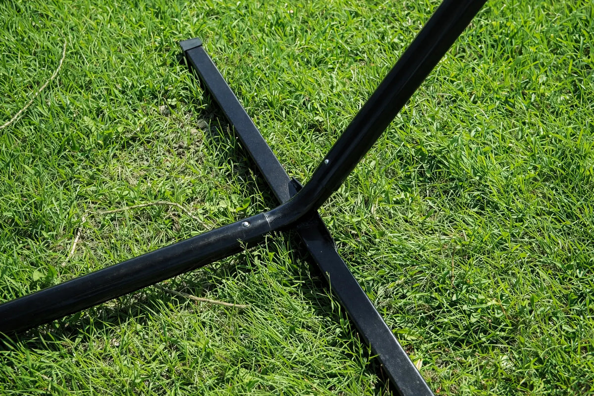 Hammock Universe Canada 3-Beam Hammock Stand - 15 ft. black 794604045375 15TBSB