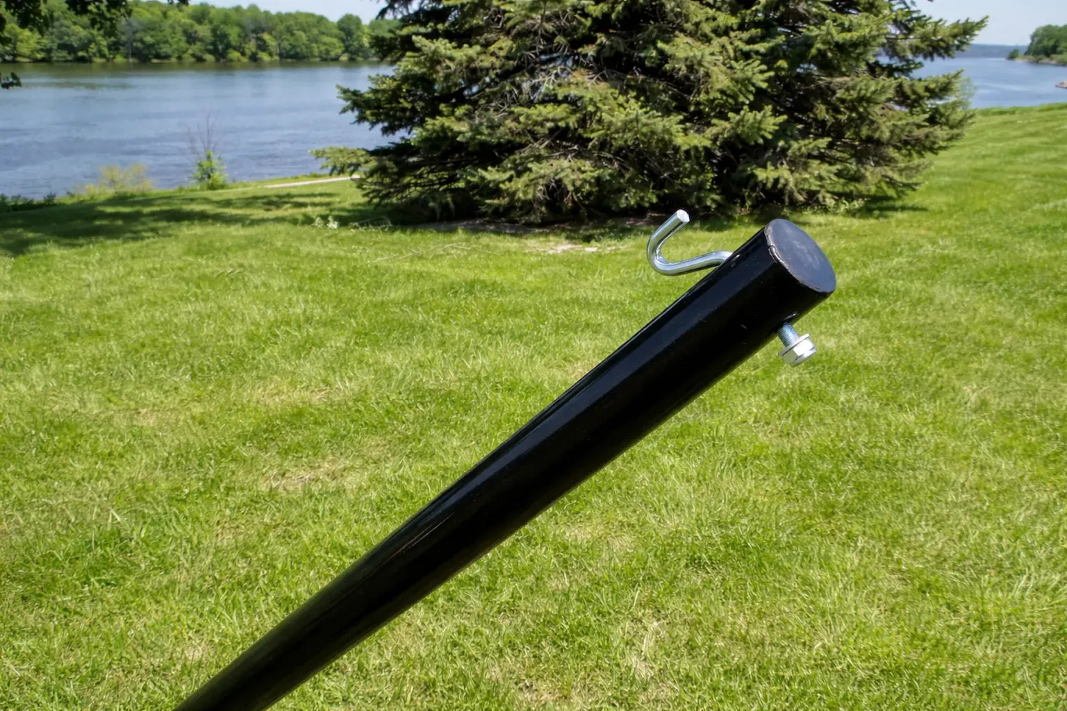 Hammock Universe Canada 3-Beam Hammock Stand - 15 ft. black 794604045375 15TBSB