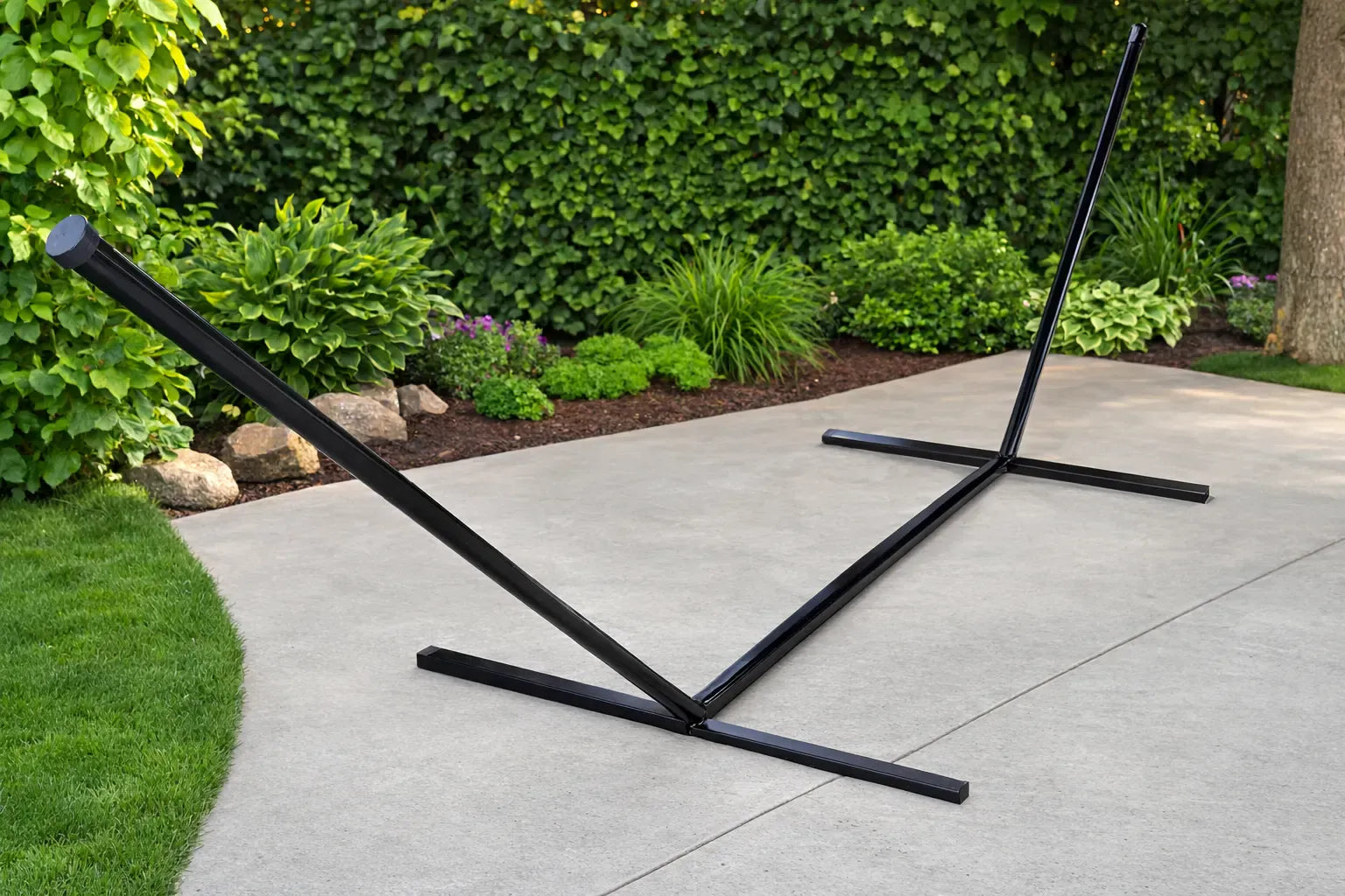 Hammock Universe Canada Cotton Rope Hammock with 3-Beam Stand 799475615696 50501-PWT+15TBSB