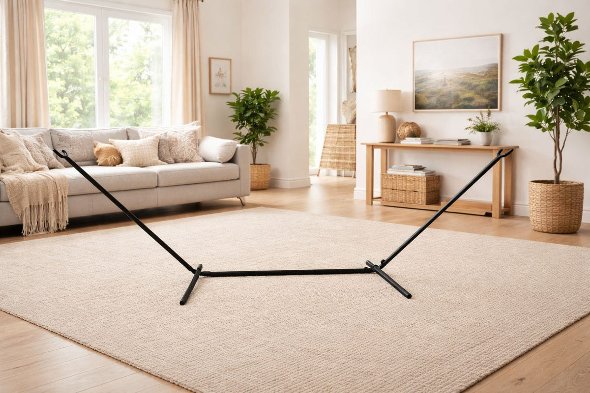 Hammock Universe Canada Universal Hammock Stand for Non Spreader Bar Hammocks black 738447505047 75121