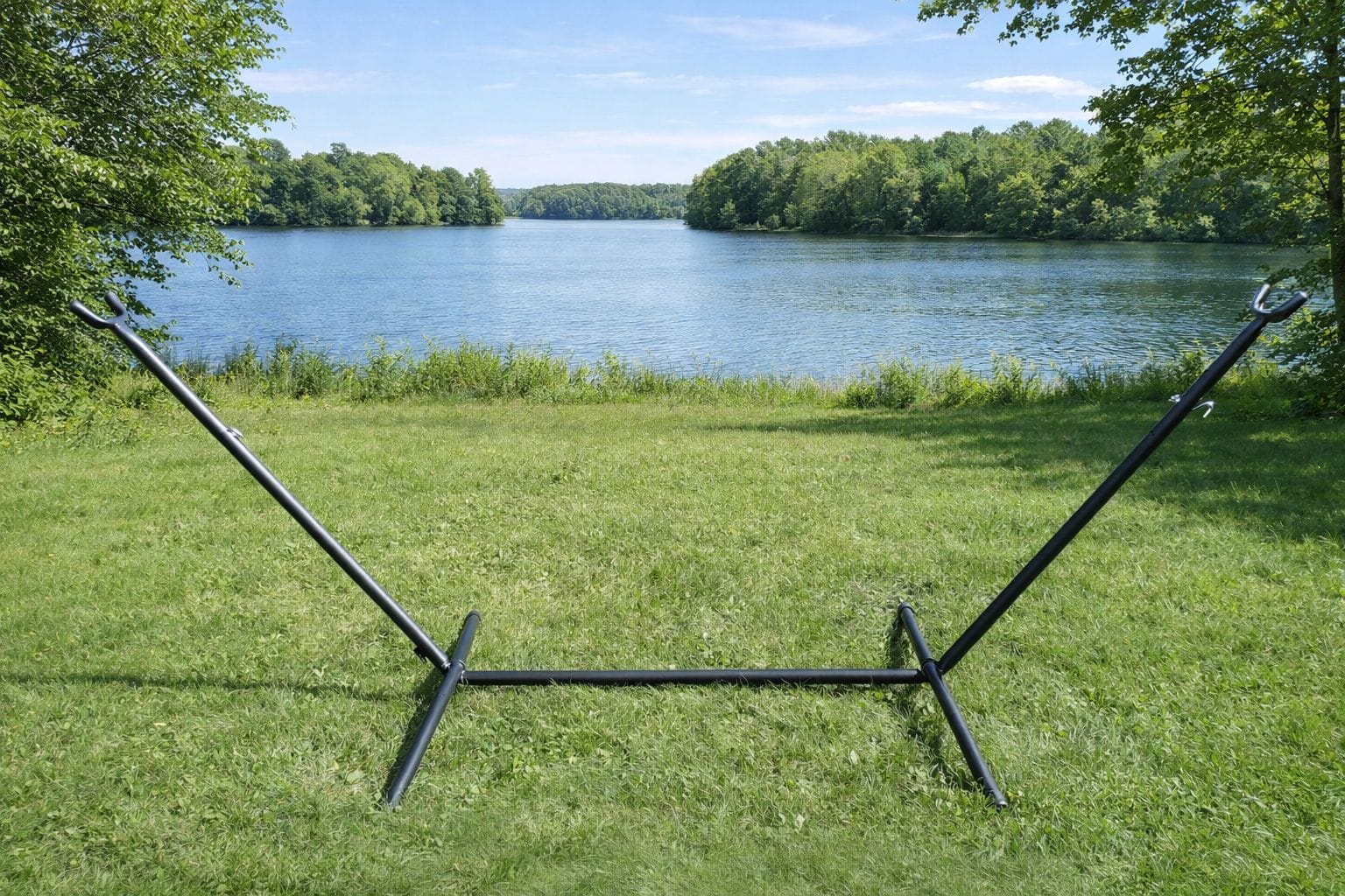 Hammock Universe Canada Universal Hammock Stand for Non Spreader Bar Hammocks black 738447505047 75121
