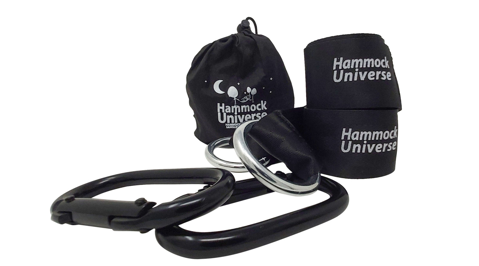 Hammock Universe Canada Eco-Friendly Hammock Tree Straps black / ca 799475615634 HTS-B