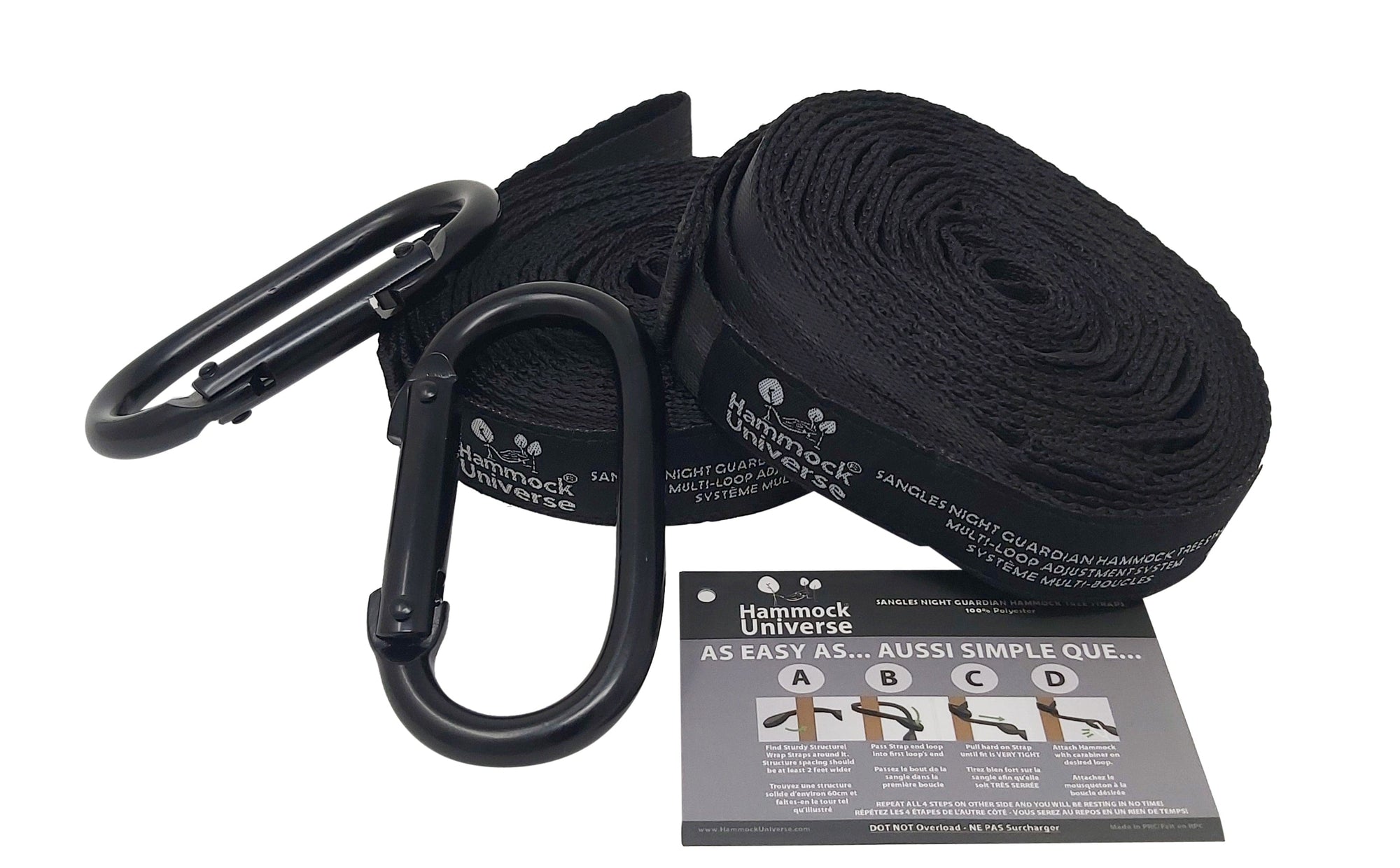 Hammock Universe Canada Hammock Tree Straps - 21 Multi-Loop Adjustment System