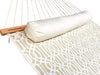 Hammock Universe Canada Deluxe Quilted Hammock with Bamboo Stand country-beige / ca 794604045719 QHD-COUNTRY+BHS-C