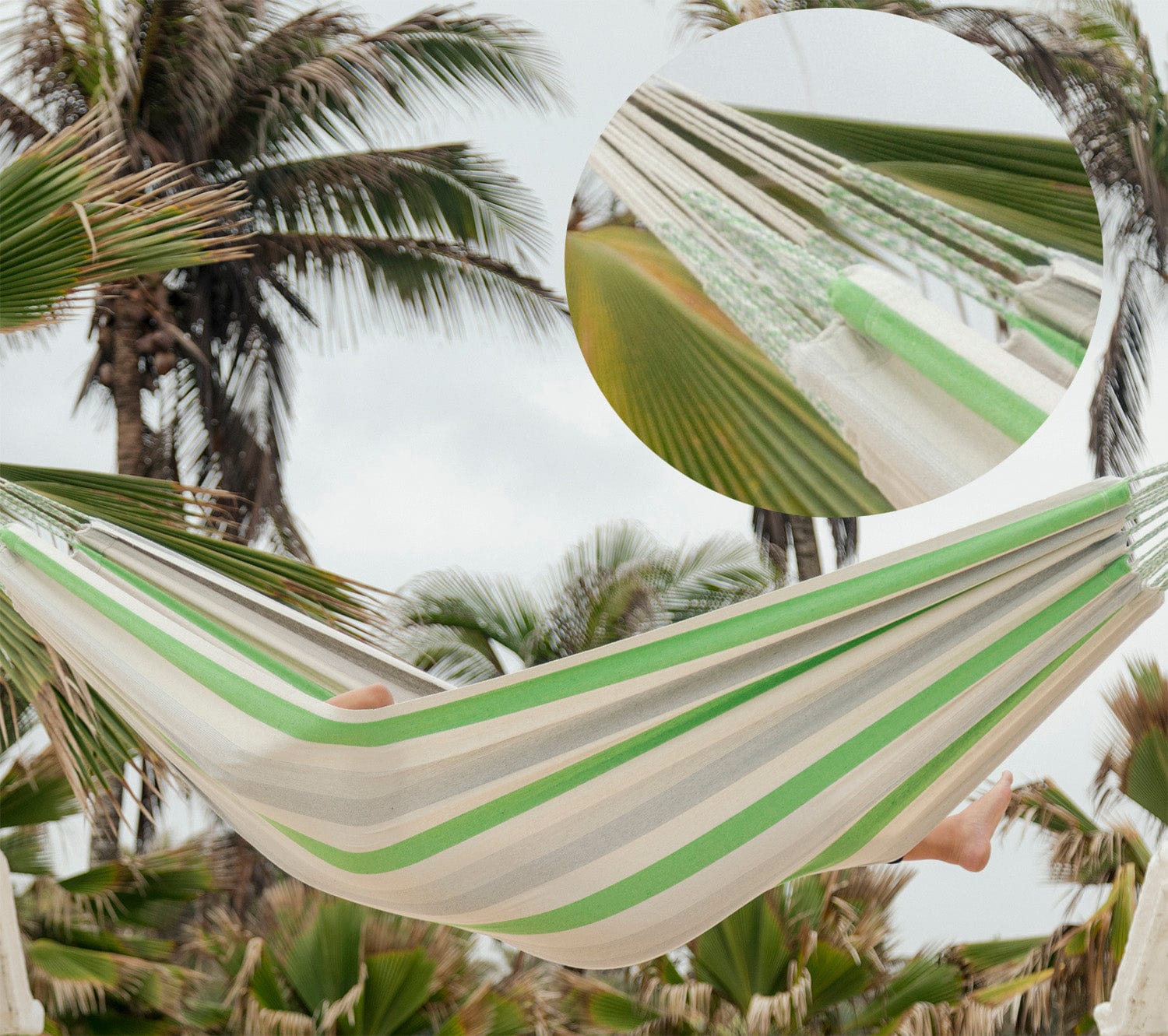 Hammock Universe Canada Premium Brazilian Style Double Hammock with Bamboo Stand pedras / ca / SHIPS MARCH 15 2023 - See Full Details on Tab Below 794604046181 20193+BHS-C