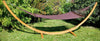 Hammock Universe Canada Deluxe Polyester Rope Hammock with Bamboo Stand