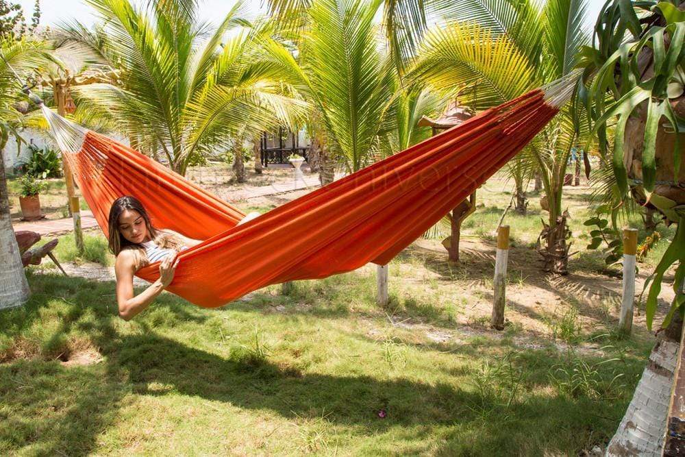 Hammock Universe Canada Colombian Double Hammock with Bamboo Stand