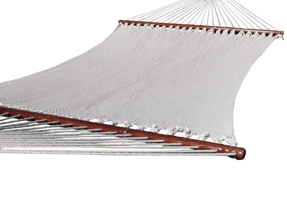 Hammock Universe Canada Deluxe Polyester Rope Hammock with 3-Beam Stand