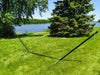 Hammock Universe Canada Cotton Rope Hammock with 3-Beam Stand