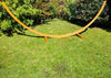 Hammock Universe Canada Olefin Double Quilted Hammock with Matching Pillow and Eco-Friendly Bamboo Stand