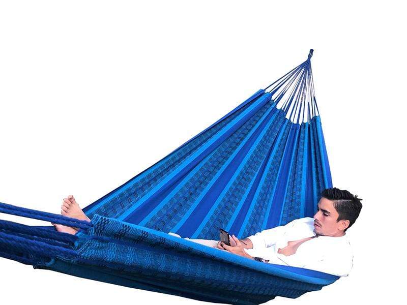 Hammock Universe Canada Premium Brazilian Style Double Hammock with Bamboo Stand