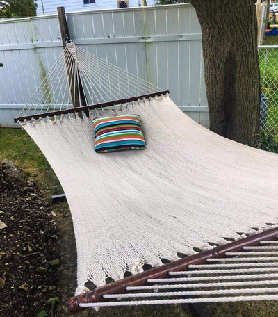 Hammock Universe Canada Polyester Rope Hammock - Soft-Woven Deluxe