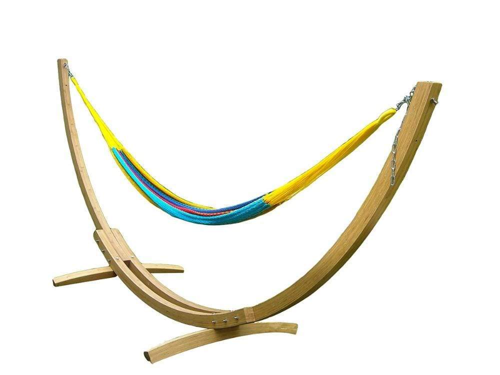 Hammock Universe Canada XL Thick Cord Mayan Hammock with Bamboo Stand