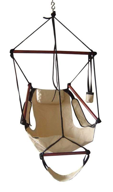Hammock Universe Canada Adjustable Hanging Hammock Chair with Foot Rest