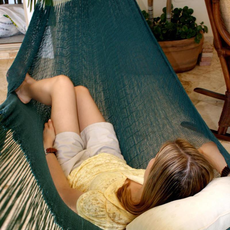 Hammock Universe Canada Mayan Hammock - Double forest-green / ca 738447505528 #10-MHD-FGG