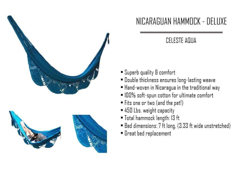 Hammock Universe Canada Nicaraguan Hammock with Eco-Friendly Bamboo Stand