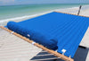 Hammock Universe Canada Olefin Double Quilted Hammock with Matching Pillow and Eco-Friendly Bamboo Stand