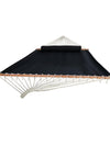 Hammock Universe Canada Olefin Double Hammock with Matching Pillow - Quick Dry and Bamboo Stand