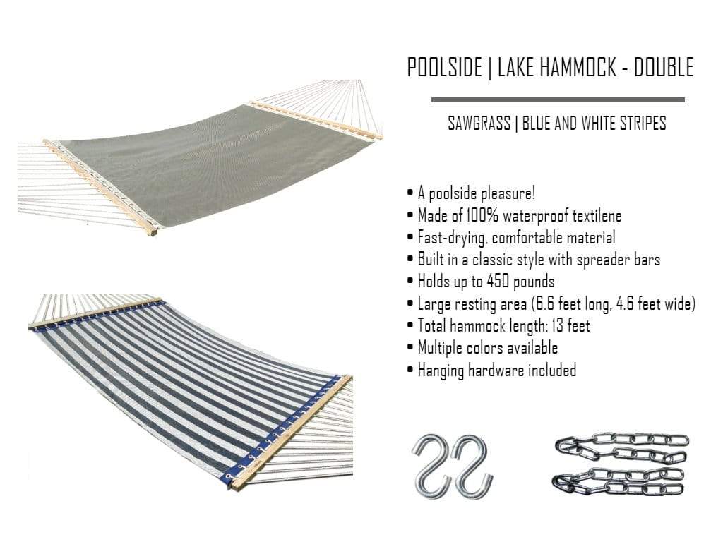 Hammock Universe Canada Poolside | Lake Hammock with 3-Beam Stand