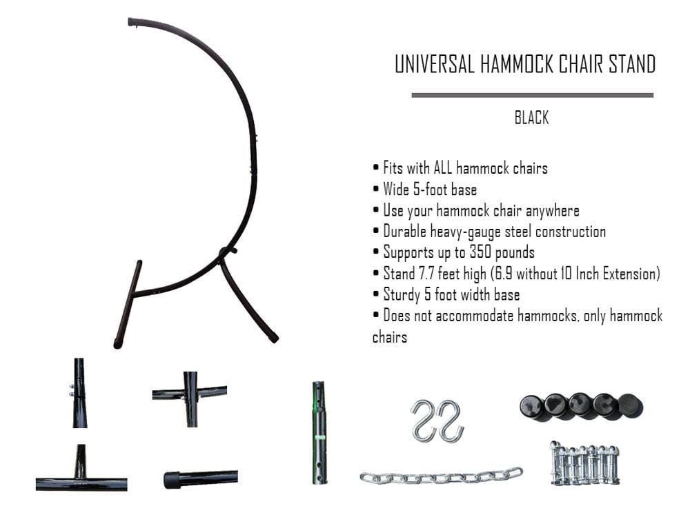 Hammock Universe Canada Brazilian Hammock Chair with Universal Chair Stand