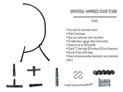 Hammock Universe Canada Brazilian Hammock Chair with Universal Chair Stand