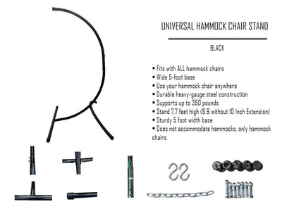 Hammock Universe Canada Mayan Hammock Chair with Universal Chair Stand